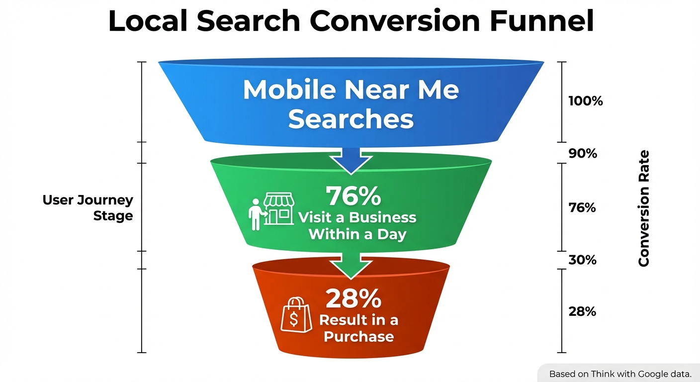 Local Search Conversion Funnel
